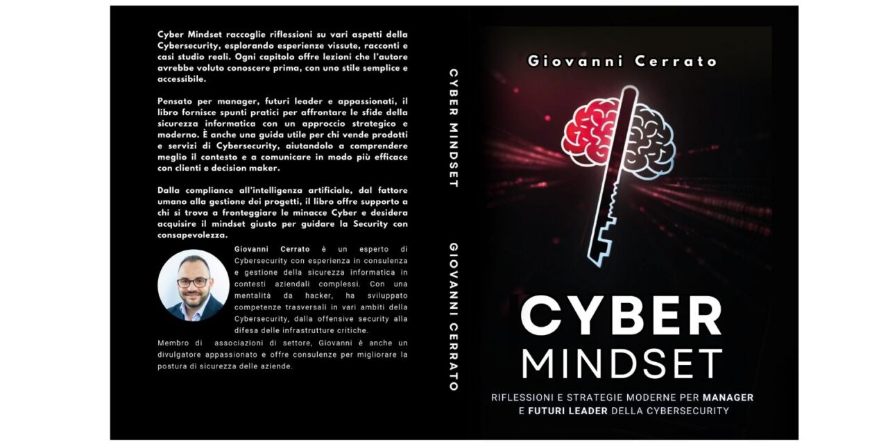 La mia esperienza nella scrittura del libro “Cyber Mindset”