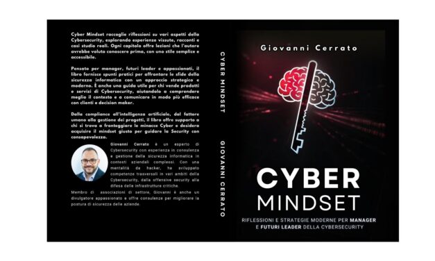 La mia esperienza nella scrittura del libro “Cyber Mindset”